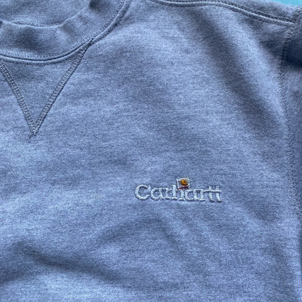 CARHARTT CREW NECK, GREY, SIZE XS/S